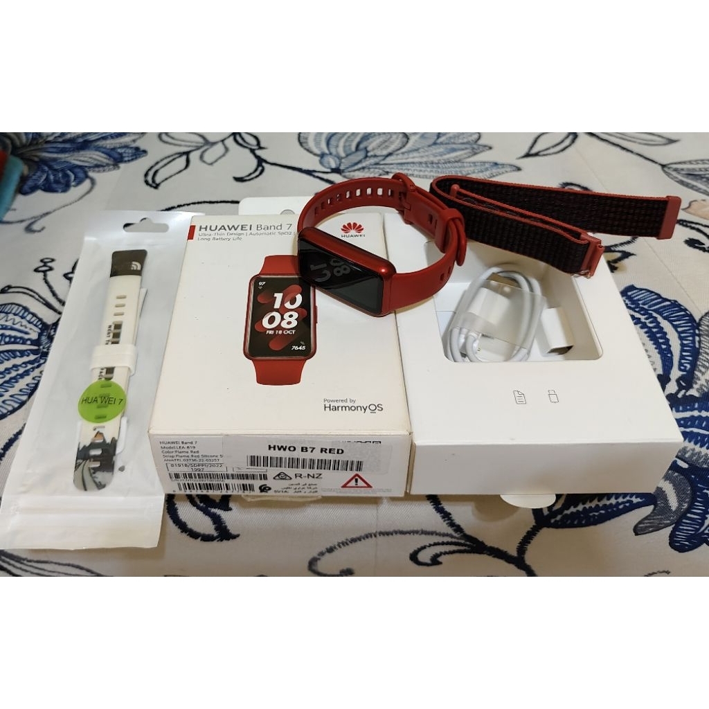 Jam Tangan Huawei Band 7 Second - Dapat Gratis 2 Strap