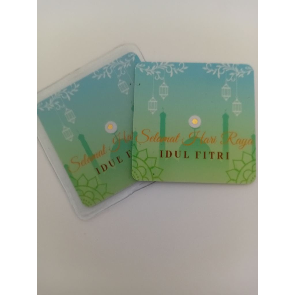 JONSON LOGAM MULIA EMASIN 0.001 GRAM GIFT SERIES SELAMAT HARI RAYA IDUL FITRI MESJID 999 ASSAYER PT.