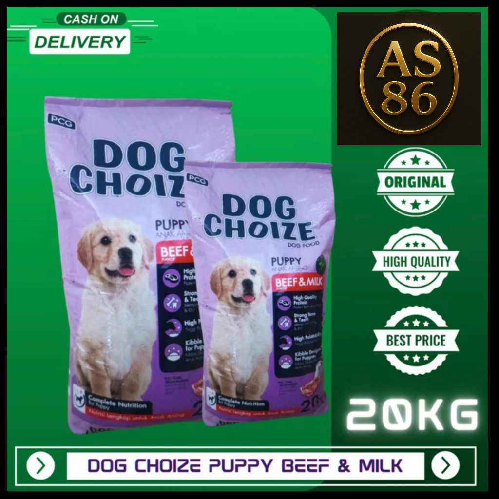 Dog Choize Puppy 20kg dogfood puppy makanan anjing