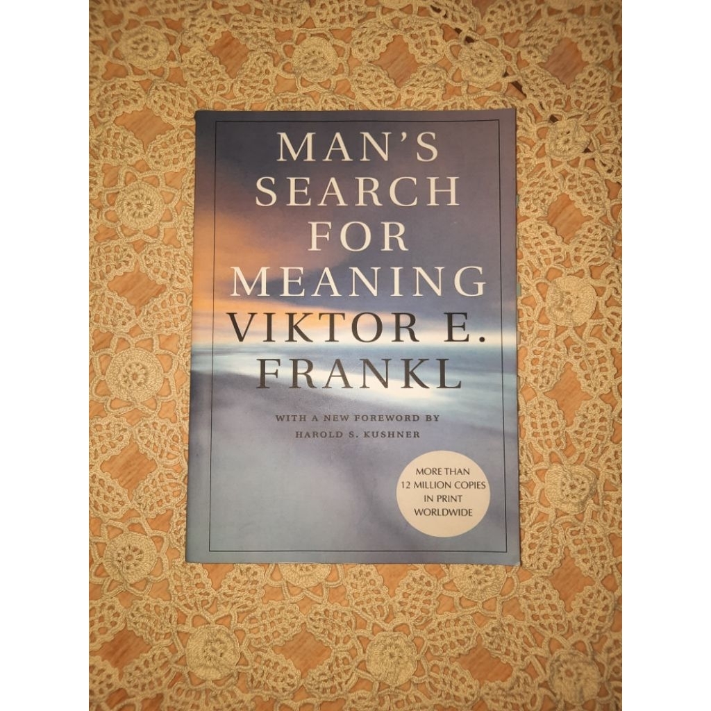 Man's Search for Meaning Viktor E. Frankl buku english preloved