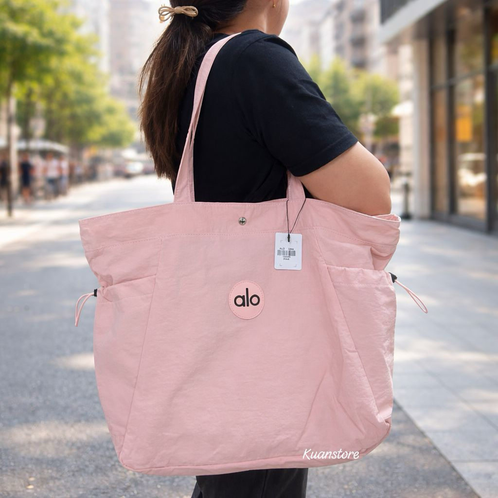 Tote bag Women Alo3494 Sport Nylon waterproof muat laptop 16”