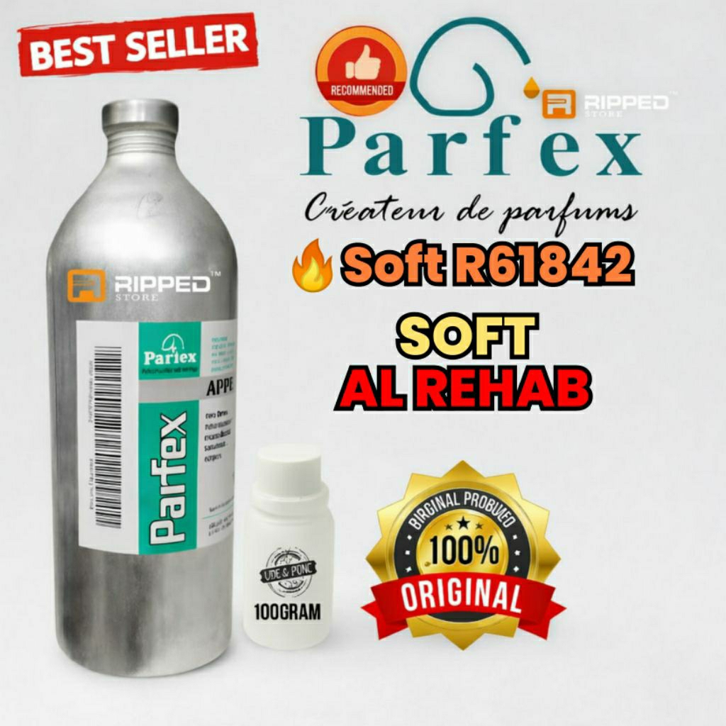 100ml Bibit Parfum Murni Soft Al Rehab By Parfex Original