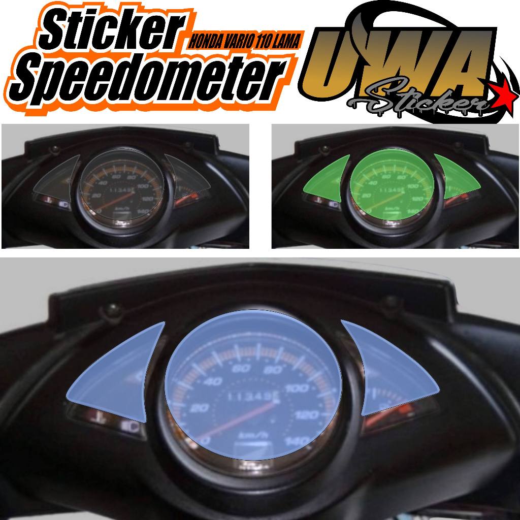 K.457.CUTTING STICKER ANTI GORES SPEEDOMETER MOTOR VARIO 110 LAMA/STICKER MOTOR/STICKER/SIMPLE