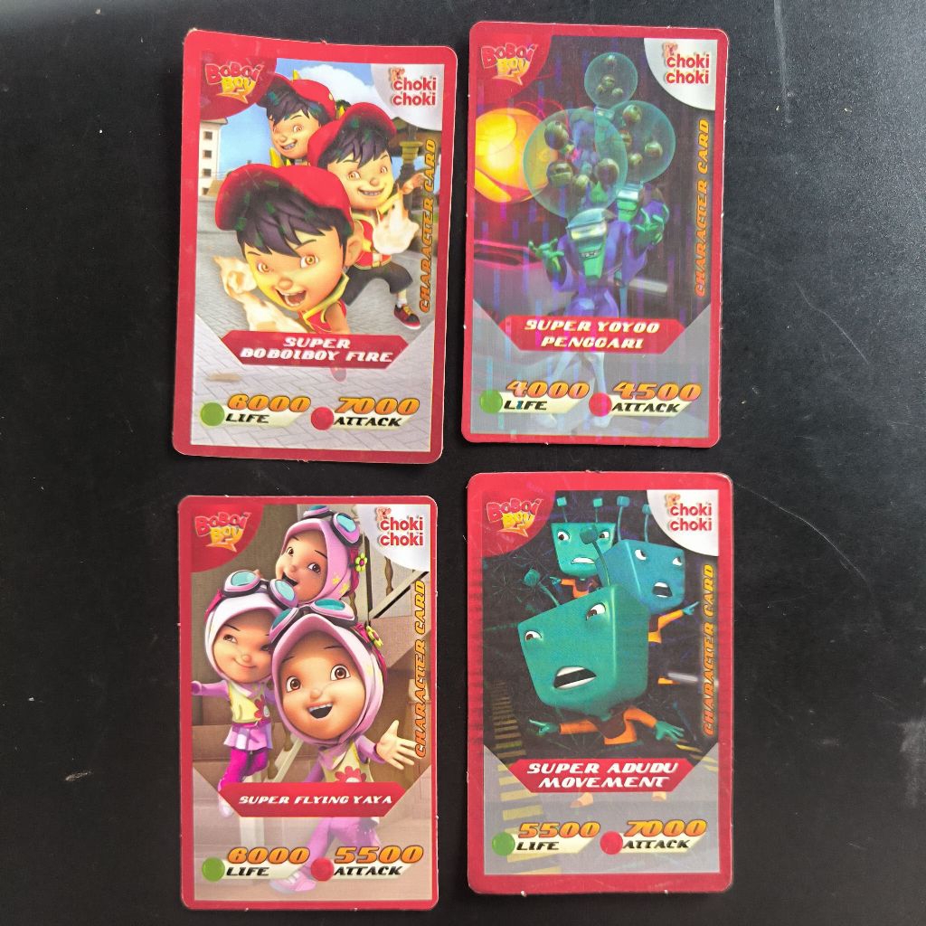 Kartu Boboiboy Choki-Choki Ar 2015