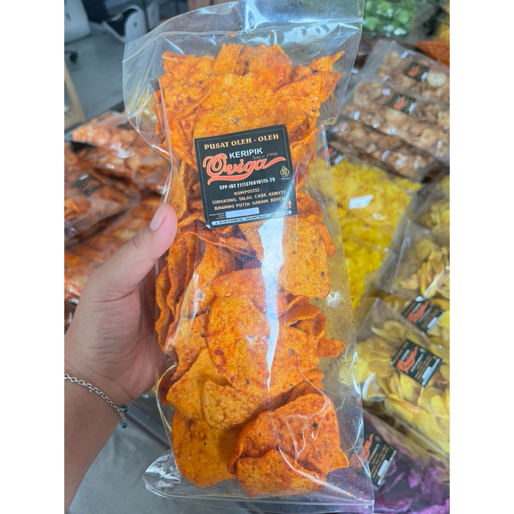 Kerupuk Opak Jengkol Khas Padang