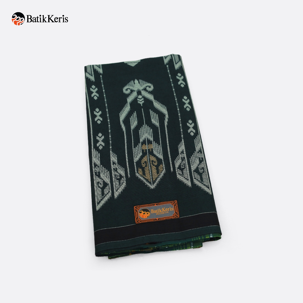 Batik Keris Sarung Dewasa Tenun Continental + Box – Hijau