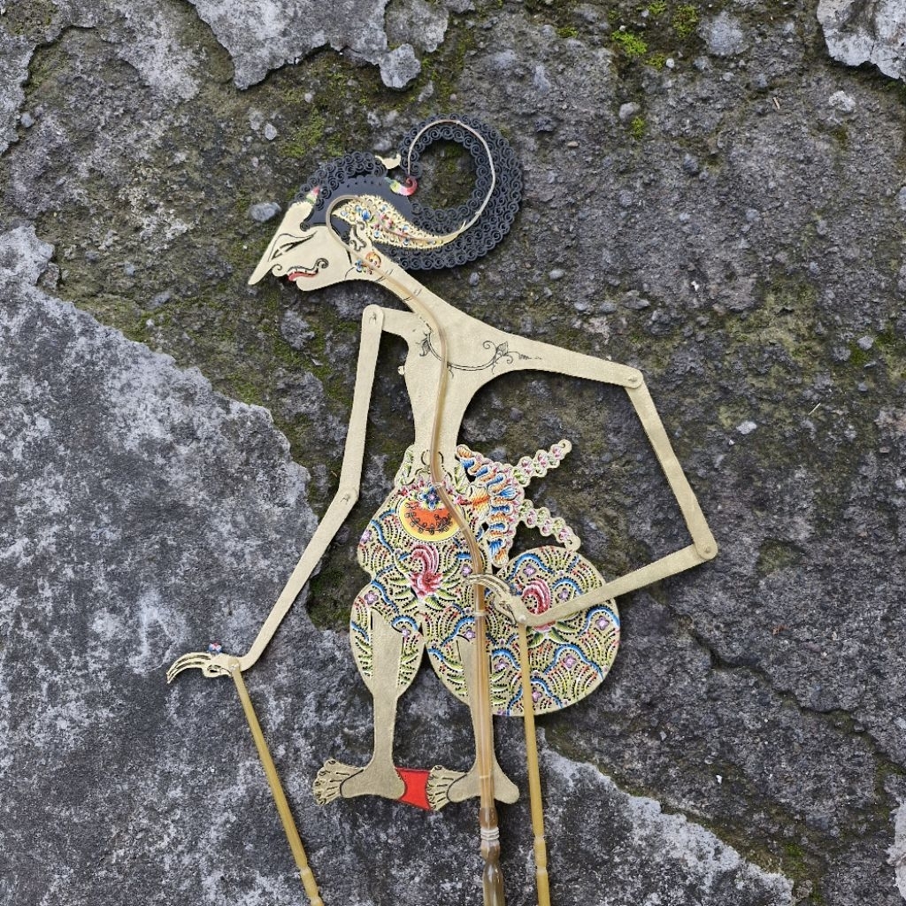 Wayang Kulit Arjuna Kualitas Halus Ukuran Standar Pedalangan
