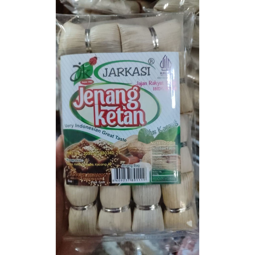 JENANG KETAN JARKASI , JENANG KETAN