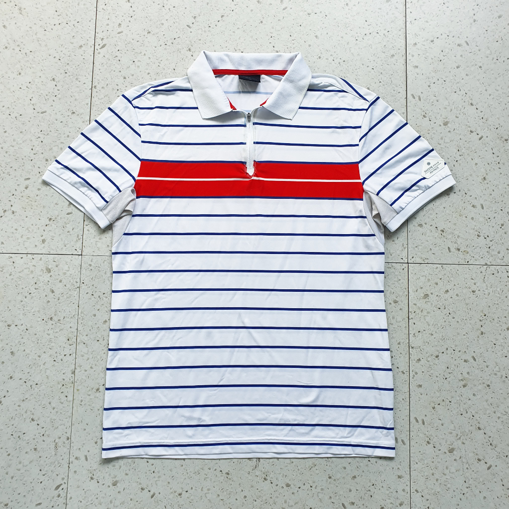 Baju Kaos Polo Hazzys Golf / Size L - LD 54 cm / Bekas - Second - Preloved
