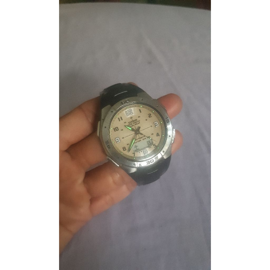 casio wave ceptor tough solar casio wva - 470