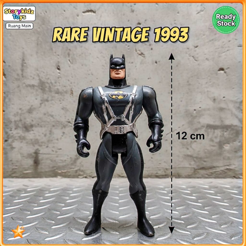 Action Figure Batman Kenner 1993 Vintage Original DC Comics Legends of The Dark Knight - Mainan Jadu