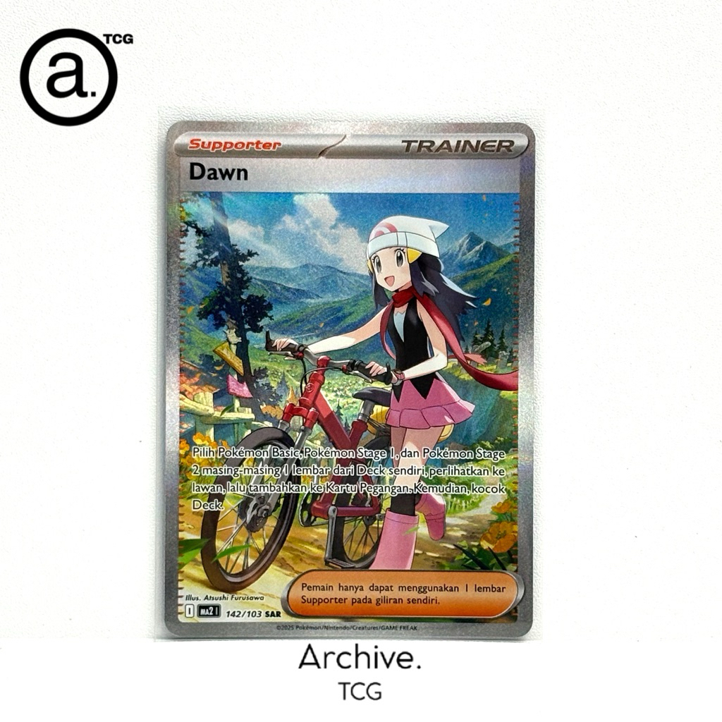 Dawn SAR (142/103) Pokemon Indonesia ~ Kobaran Biru MA2