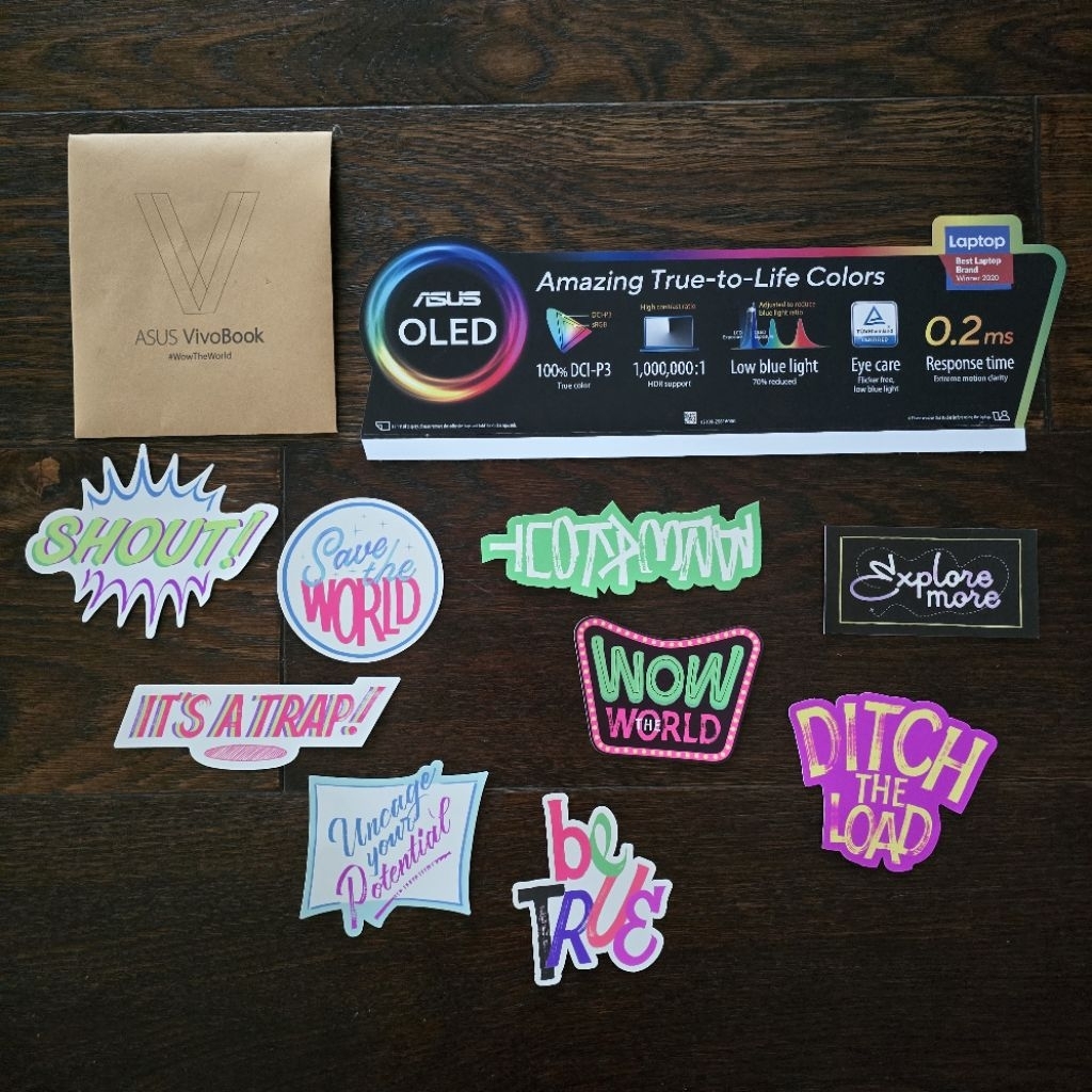 STIKER LAPTOP ASUS 100% ORI