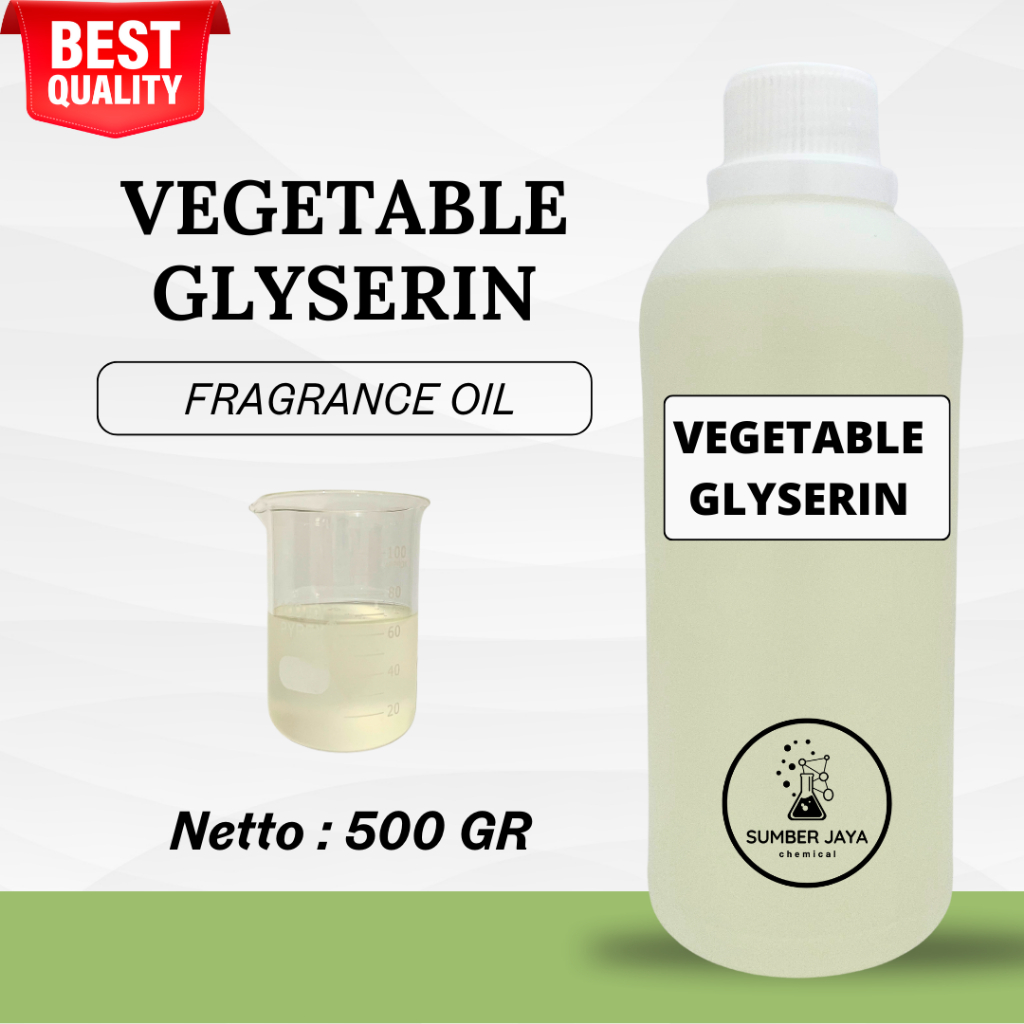 Glyserin / Vegetable Glyserin/ Glycerin / Gliserol 500 Gram