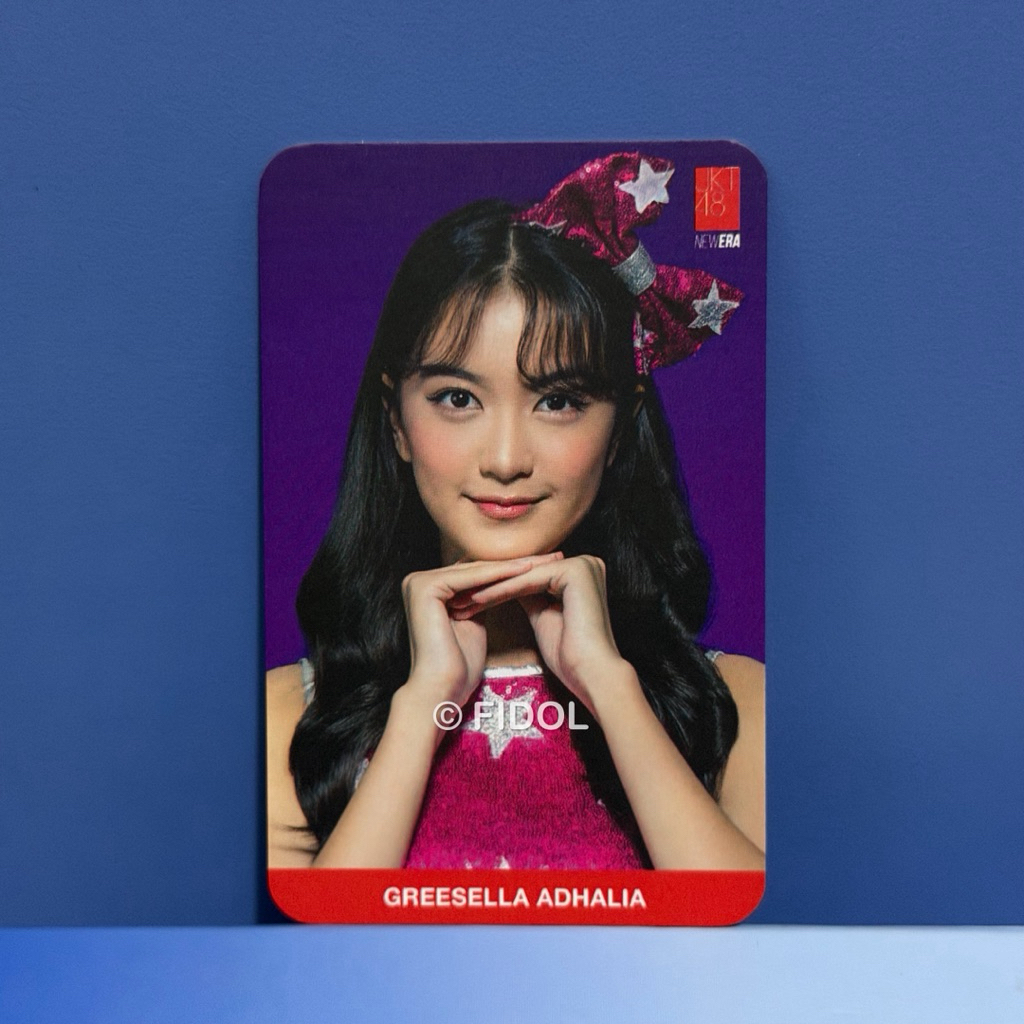 Photocard Greesel JKT48 | Photocard Greesella Adhalia M&G Tour Surabaya Yogyakarta