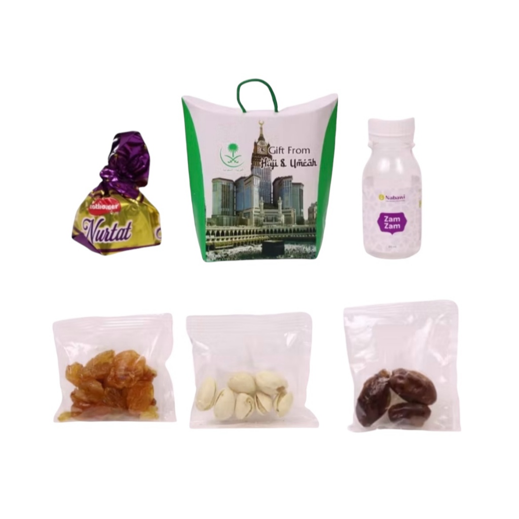 Paket Hemat Oleh Oleh Haji & Umroh Makanan Khas Arab Hampers Oleh Oleh Haji dan Umroh Murah Nabawi B
