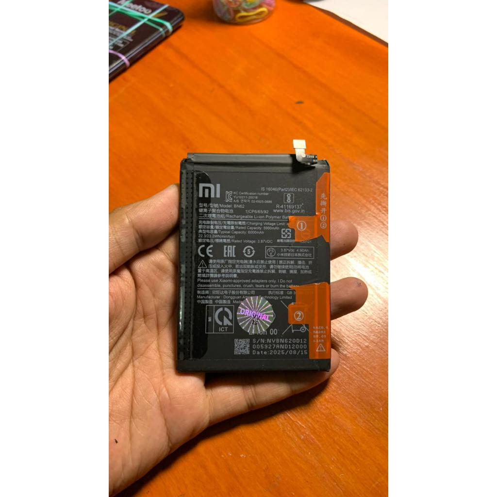 BATERAI REDMI 9T / POCO M3 / BN62 (COPOTAN)