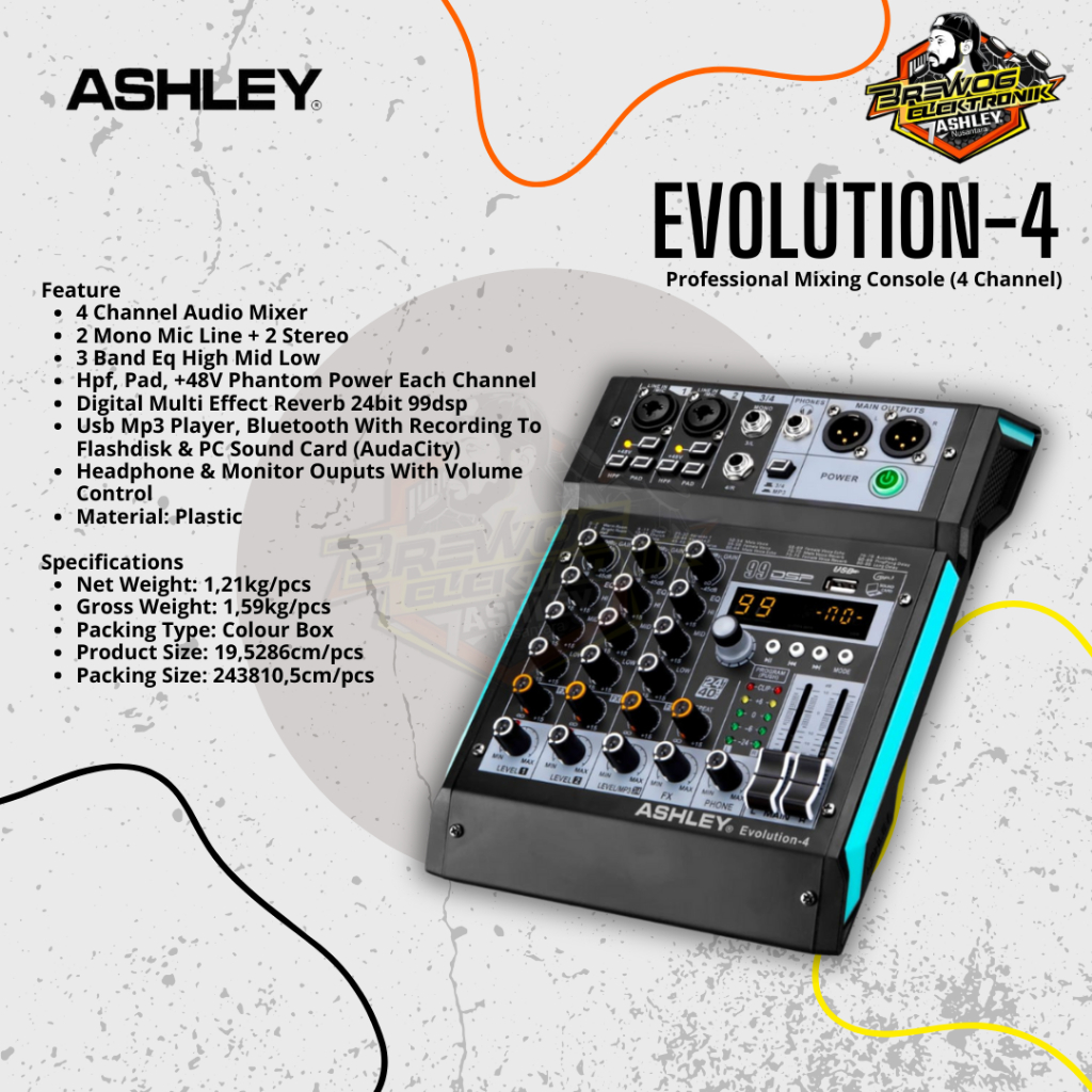 MIXER EVOLUTION 4 ASHLEY