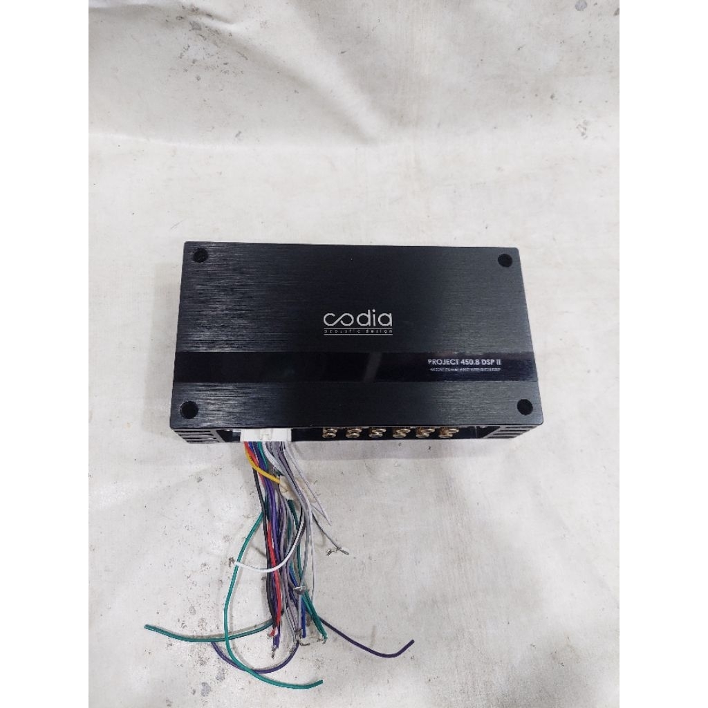 DSP Processor Codia Project 450.8 DSPII DSP 8 Channel