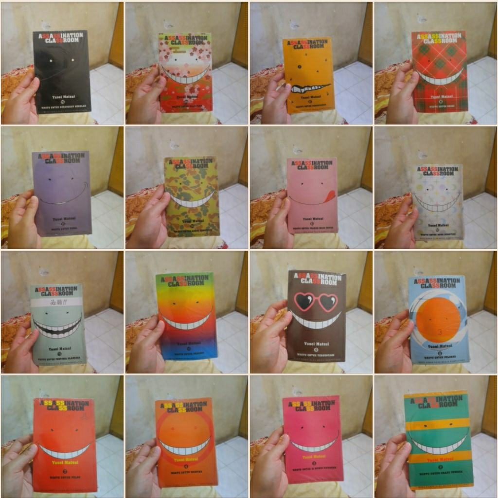 KOMIK ASSASINATION CLASSROOM COPOTAN SEGEL