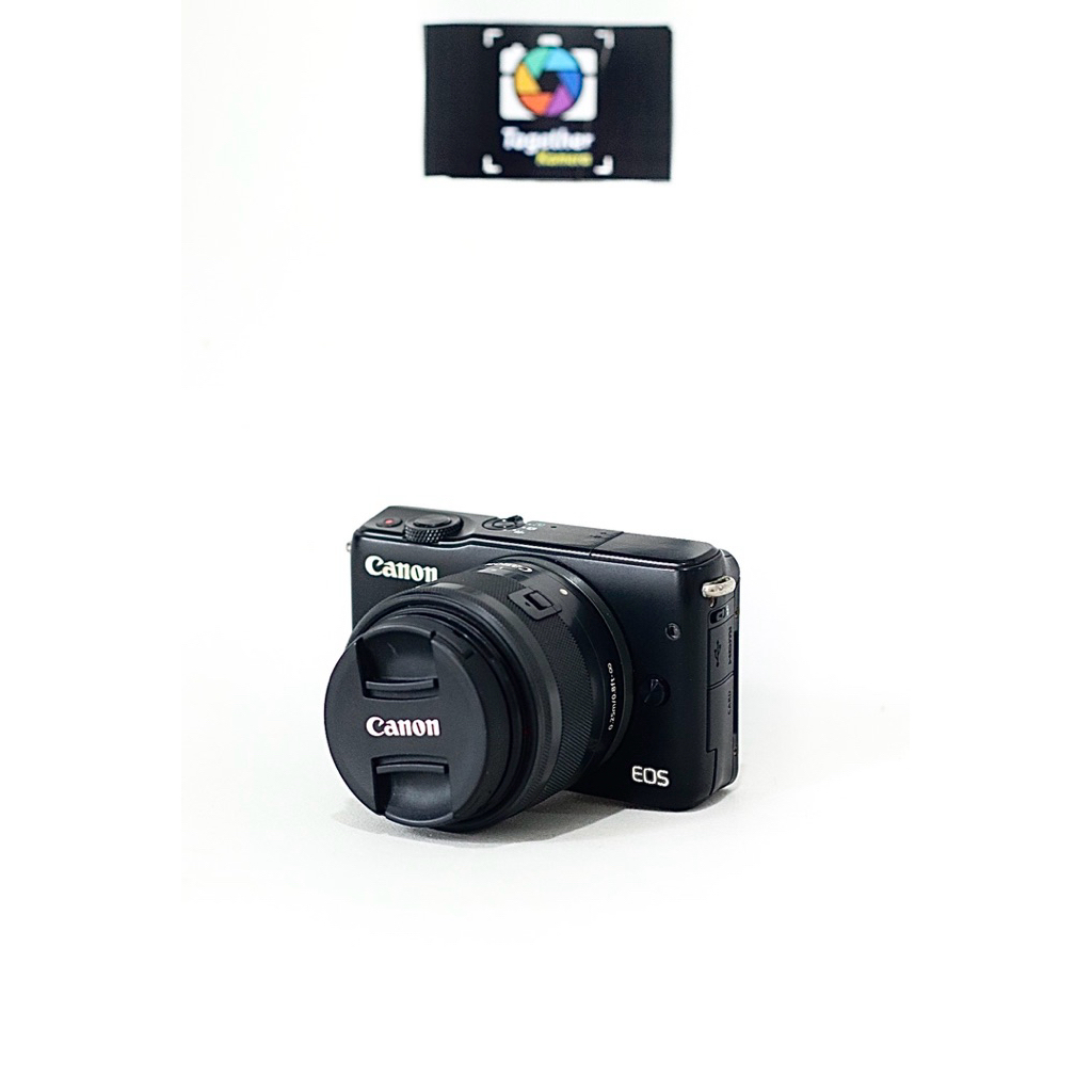 kamera mirrolles canon eos m100 kit 15-45mm stm second