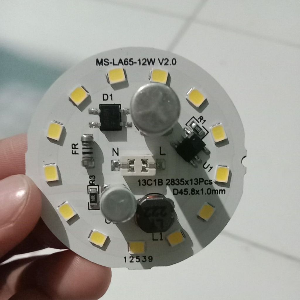 PCB LED AC MSL 12W D45