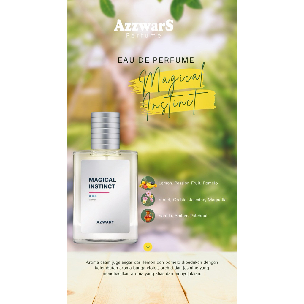 AZZWARS PARFUM - MAGICAL INSTINCT BY AZWARY - AZWA PERFUME