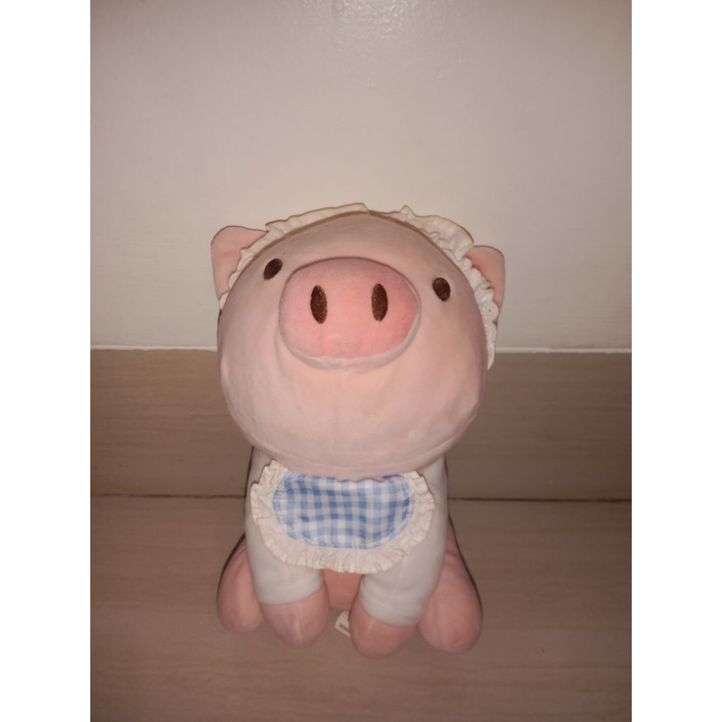 Preloved Boneka Babi Pig Miniso Boneka Babi Pajamas