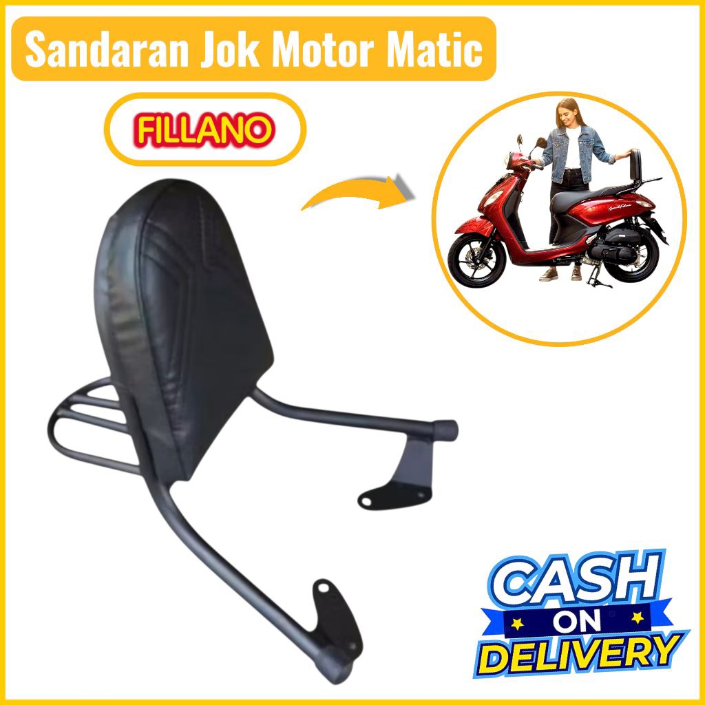 Sandaran Jok Motor Matic GRAND FILANO /Sandaran Jok Motor Murah Berkualitas