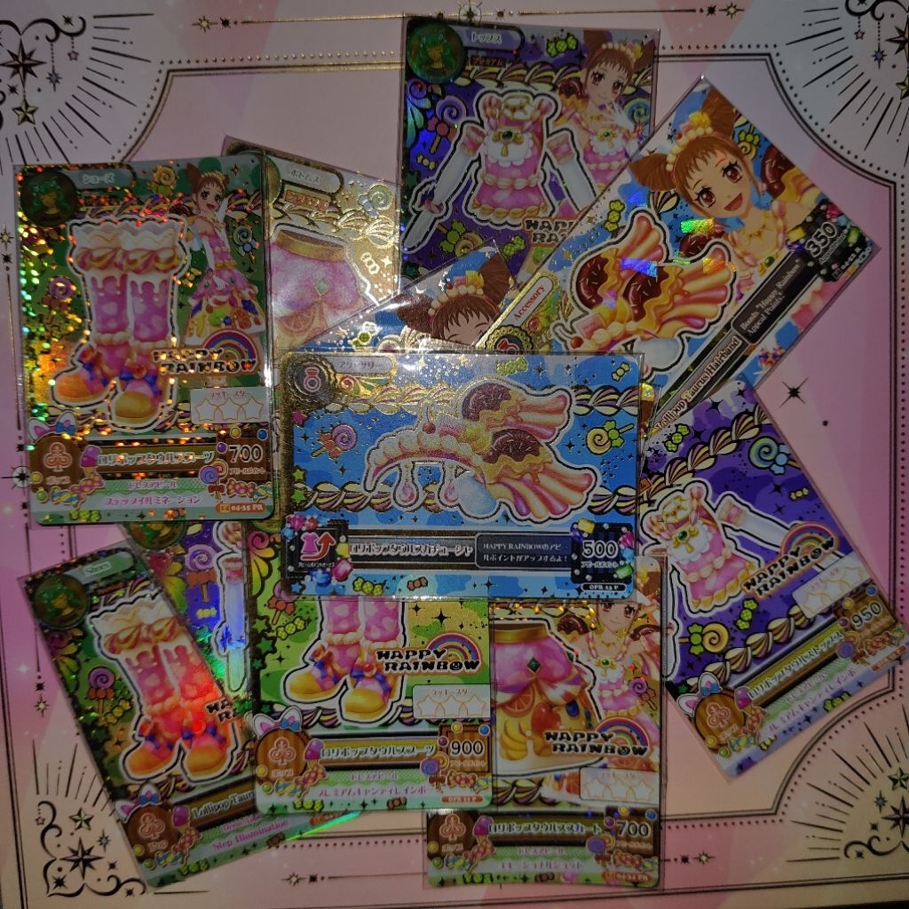 Aikatsu Otome Lollipop Taurus Zodiac Premium Fullset