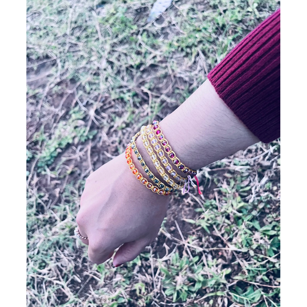 GELANG KERANG |mutiara|kristal