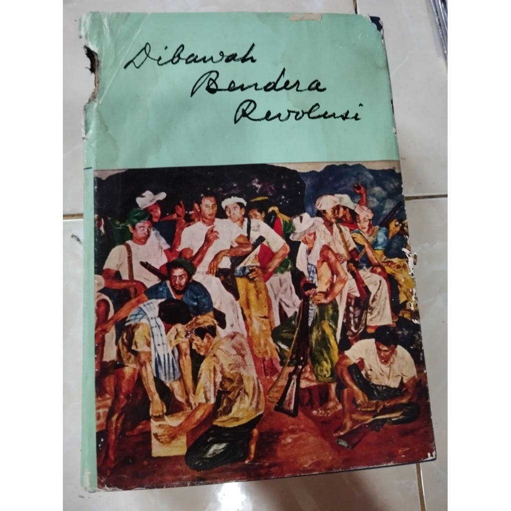 Buku antik Di bawah bendera Revolusi Jilid satu cetakan ketiga 1964 karya Ir Soekarno