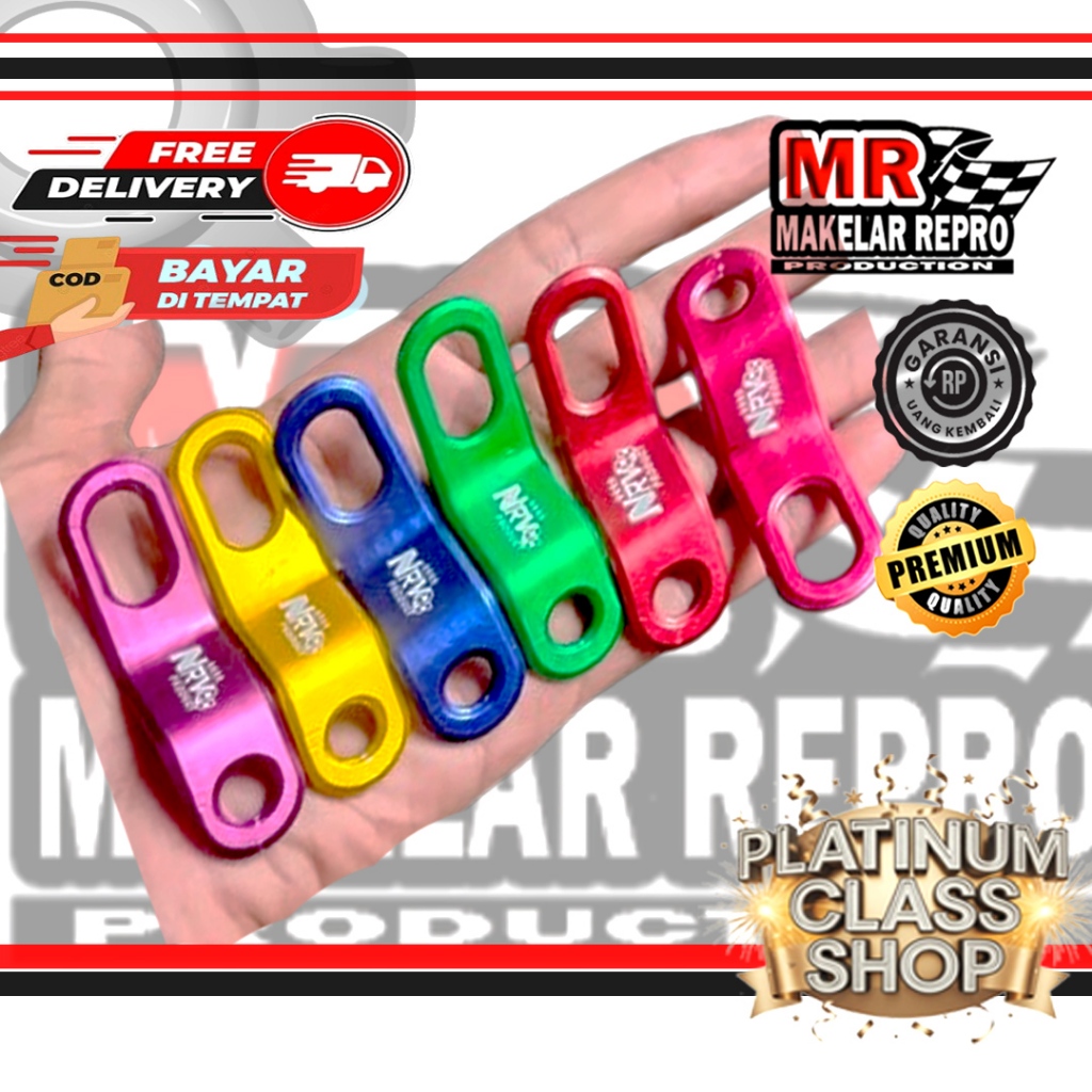 Bracket Knalpot AHM VND Apido Yamaha F1ZR UNIVERSAL