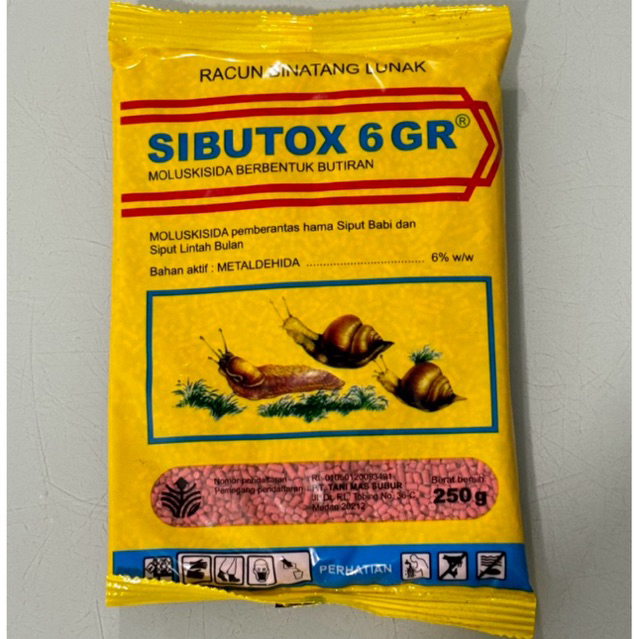 Racun Keong Sibutox 250 gram - Efektif, Praktis, Mudah Digunakan
