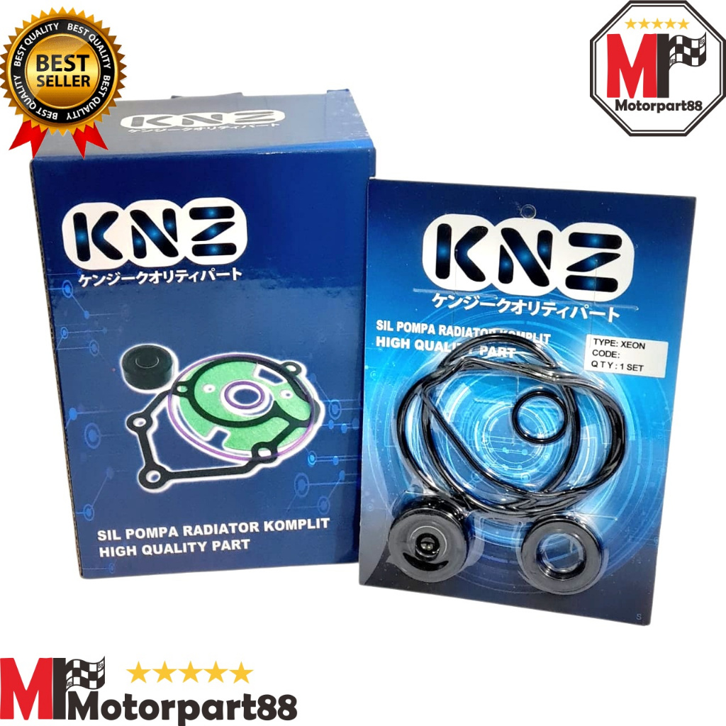 SEAL WATER PUMP SIL POMPA AIR RADIATOR + ORING KNZ XEON KARBU XEON RC XEON GT 125 KNZ
