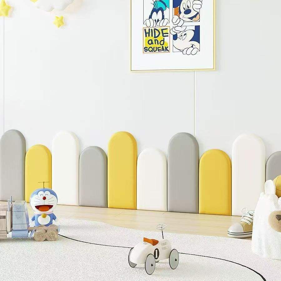 HEADBOARD OSCAR PREMIUM |HEADBOARD WALL PANEL  | Cupcake Motif OVAL | Headboard Wallpanel 3D