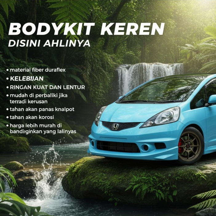 Bodykit Hoda Jazz Mugen 2008 2009 2010 2011 bodykit jazz rs/s