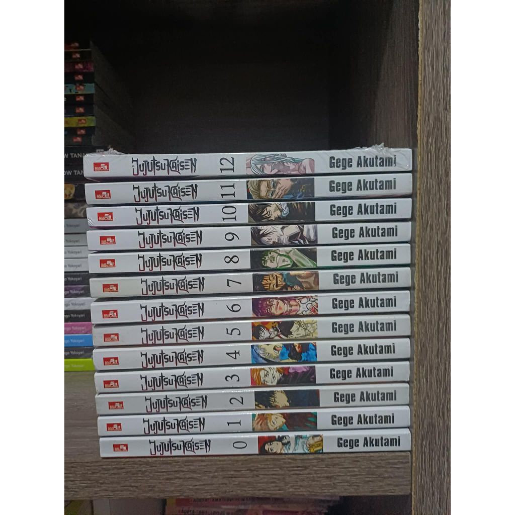 Komik Jujutsu kaisen 0-12