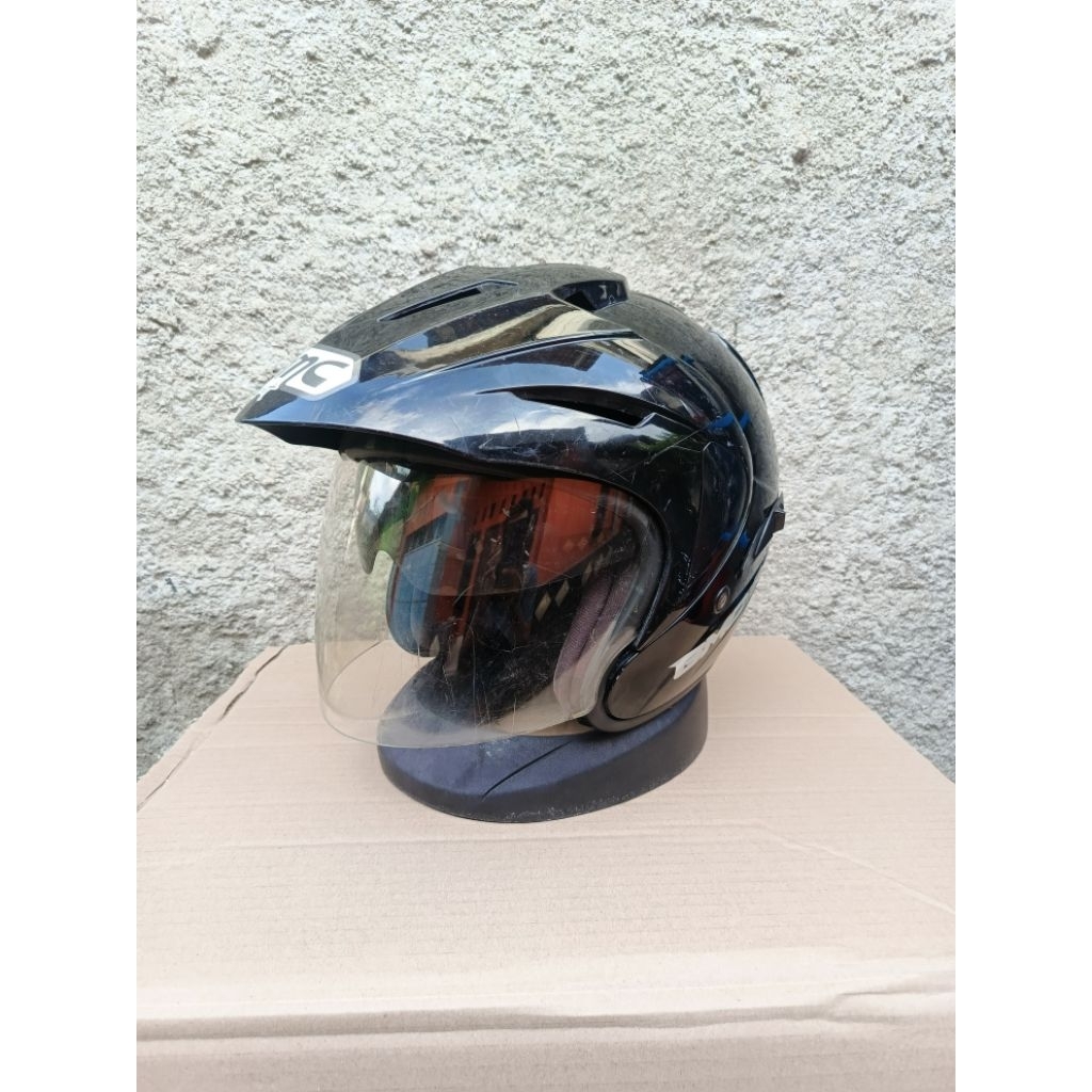 Helm Half Face BMC Fuji R Double Visor Size L