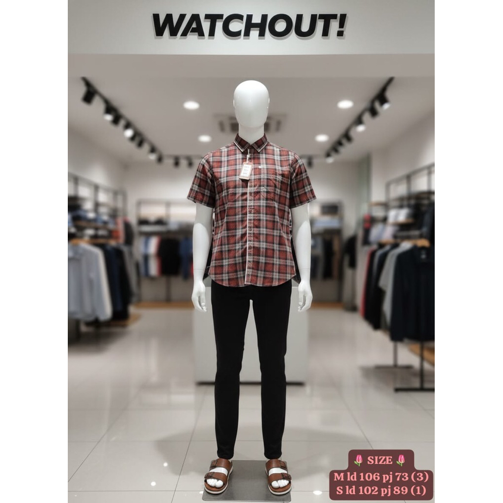 KOKO DAN KEMEJA WATCHOUT ORIGINAL