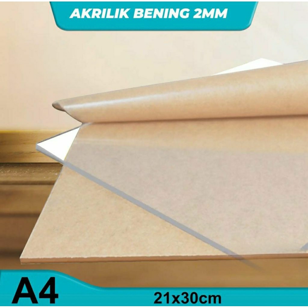 akrilik lembaran 2mm A4