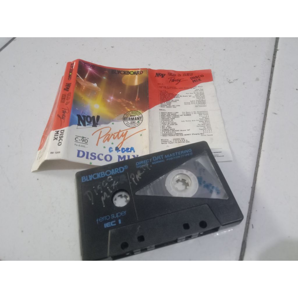 Kaset Pita No.1 Disco Mix Party