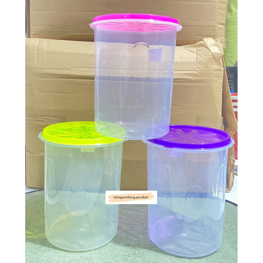 Toples Makanan / Toples 4 kg / Toples Tinggi / Toples Plastik / Toples KMP 4 kg