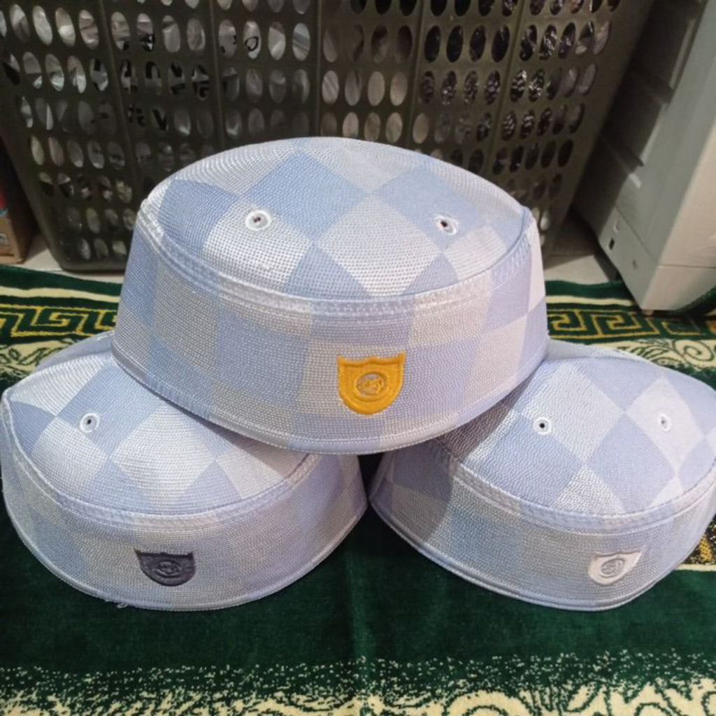 Peci Malaysia Catur Peci Malaysia Putih Peci Malaysia A5 Tinggi 7 centi Peci Amin