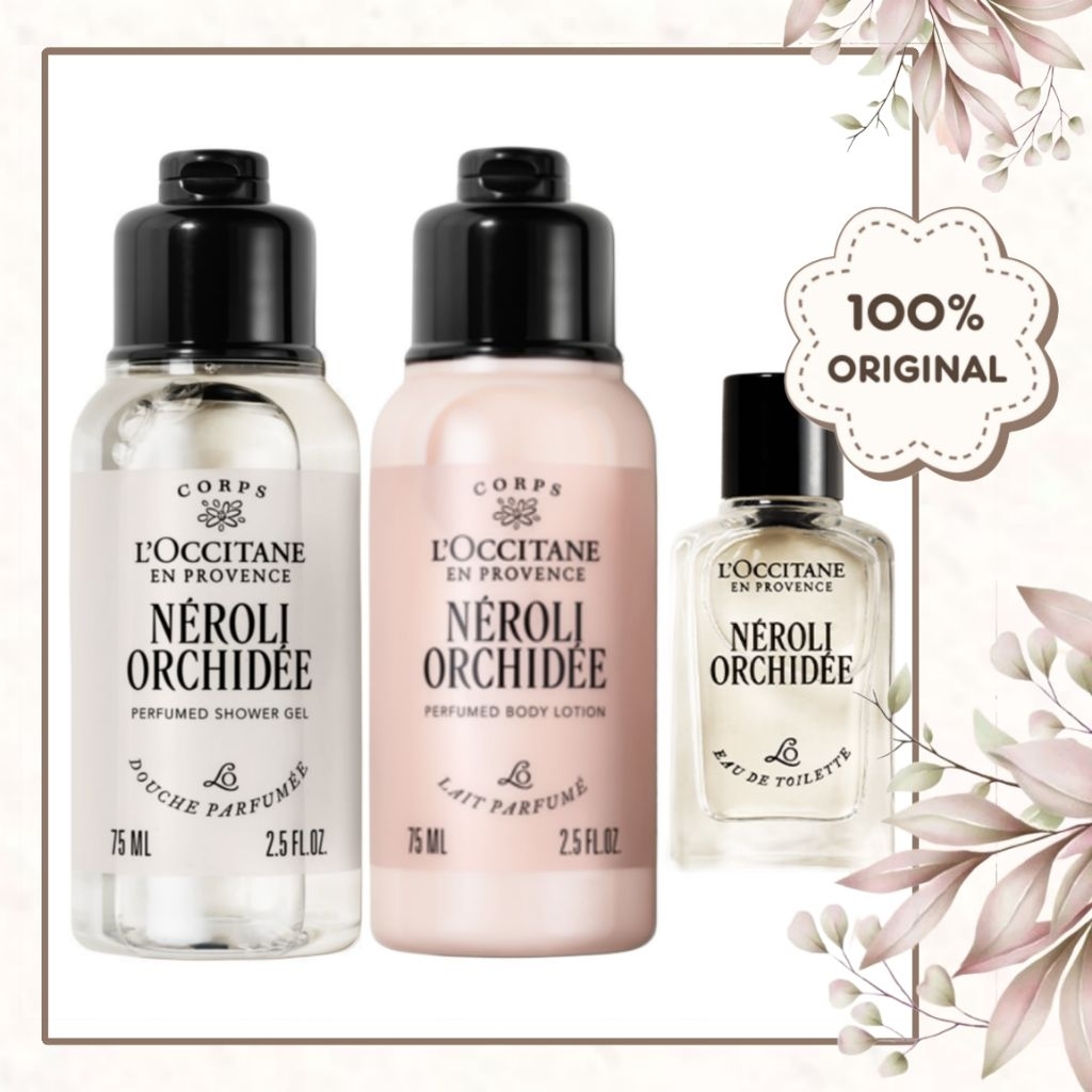 Limited Edition LOCCITANE NEW Neroli & Orchidee Exclusive Gift Set Promo Paket Travel Size Trial Kit