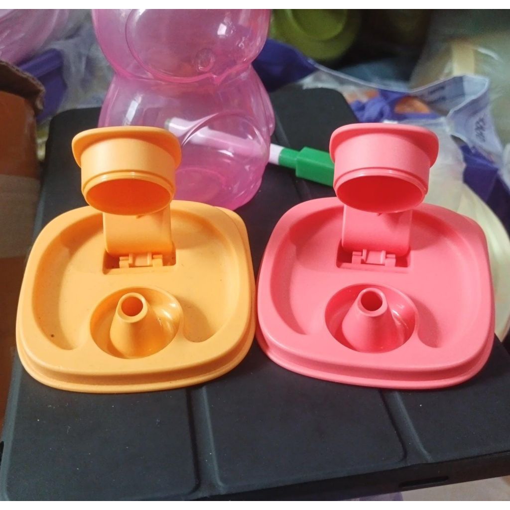 seal botol minyak botol kecap tutup botol baru Tupperware original