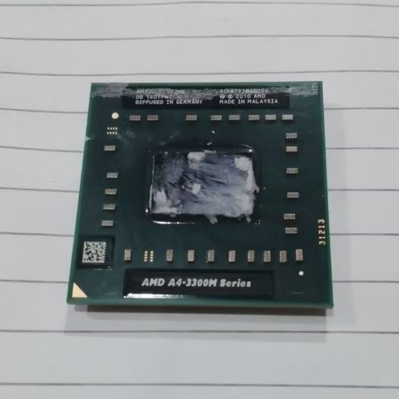 Prosesor Laptop core AMD A4-3300M series