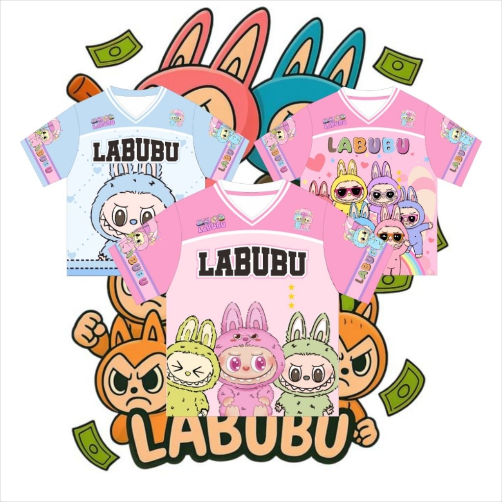 PRX JERSEY LABUBU SERIES ANAK USIA 1-10 TAHUN