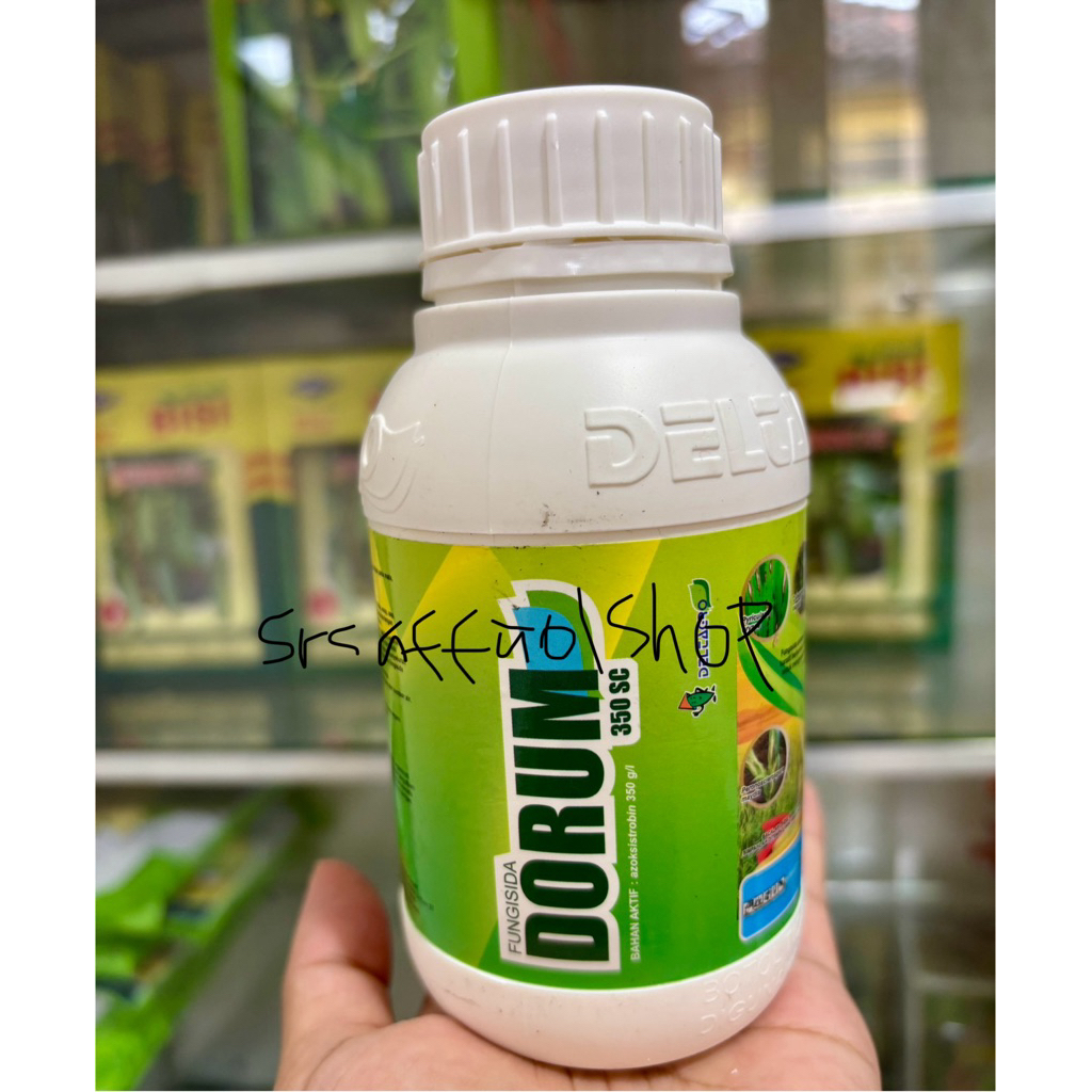 Fungisida DORUM 350 SC Kemasan 200 ml Mengatasi Busuk Daun