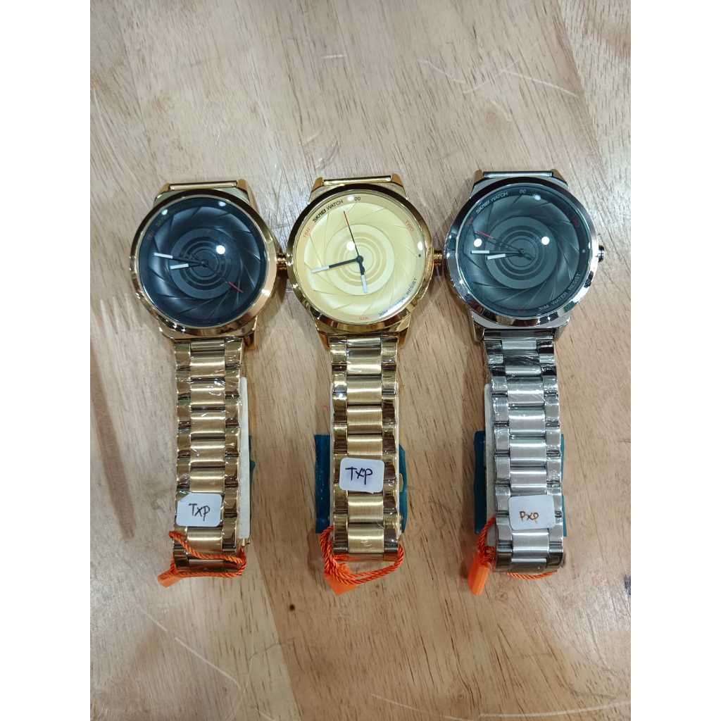 Jam Tangan Pria SKMEI 9210 Jam Tangan Pria Analog Tali Solid Stainless
